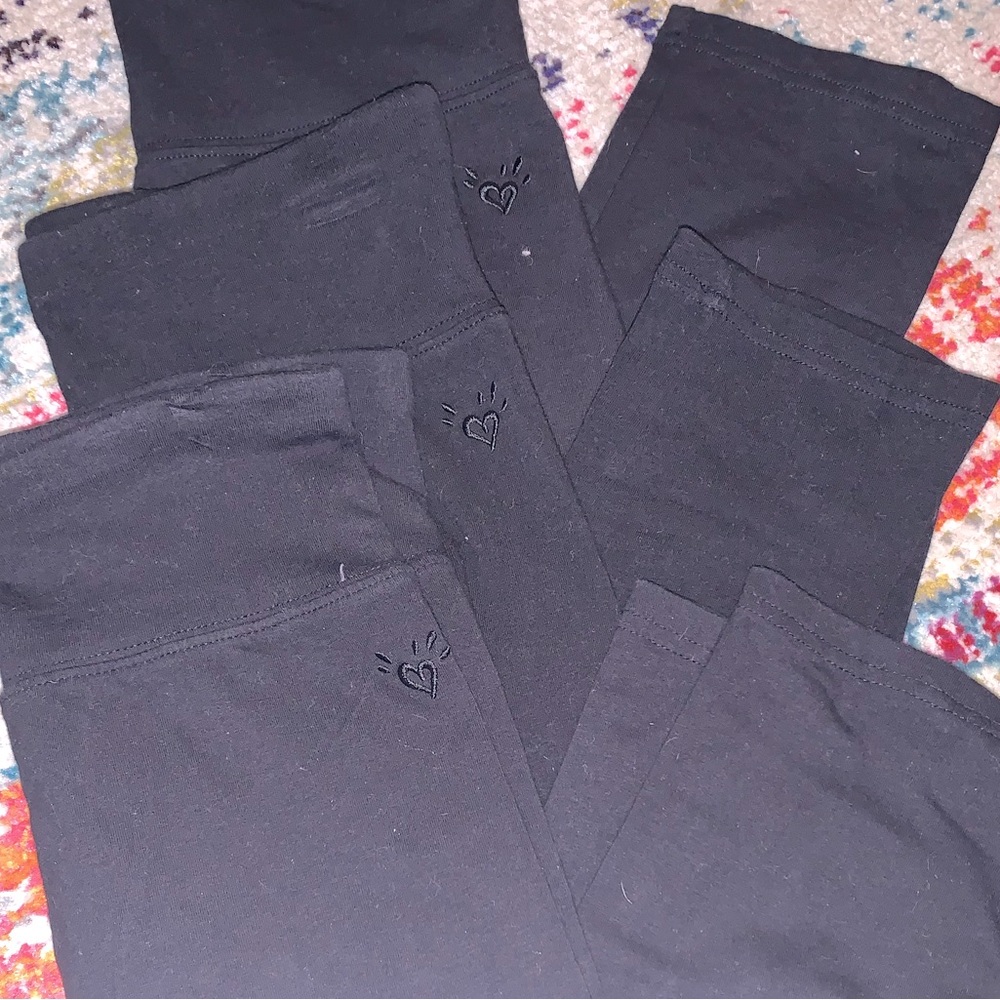 Set of 5 Justice Leggings